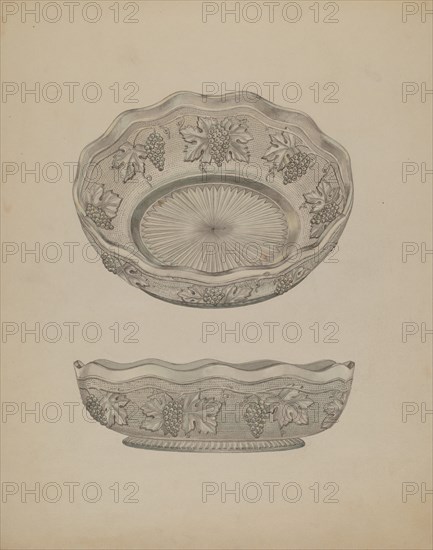 Dish, c. 1940. Creator: Henry Moran.