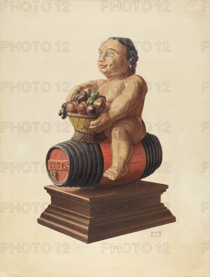 The Windham Bacchus, 1937. Creator: Alvin M Gully.