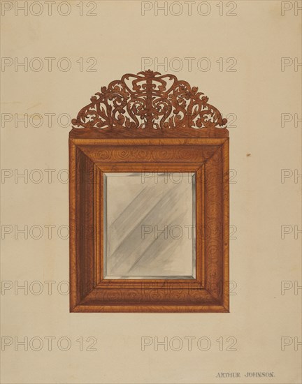 Mirror, c. 1936. Creator: Arthur Johnson.