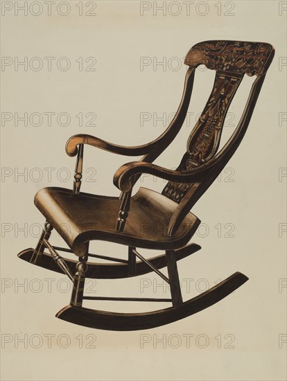 Boston Rocker, c. 1938. Creator: Einar Heiberg.