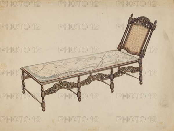 Day Bed, 1935/1942. Creator: Nicholas Gorid.