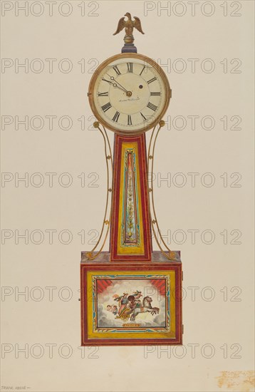 Banjo Clock, c. 1939. Creator: Frank M Keane.