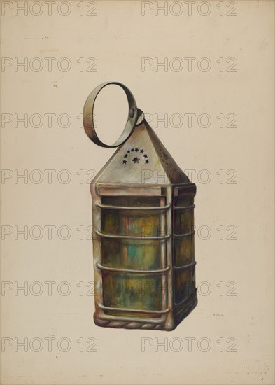 Lantern, c. 1938. Creator: Walter Hochstrasser.