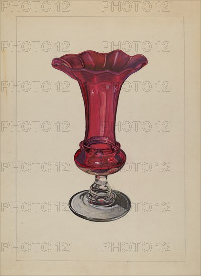 Vase, 1935/1942. Creator: Gertrude Lemberg.