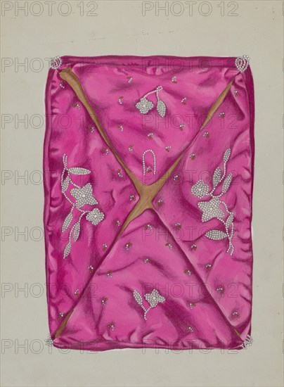 Handkerchief Case, c. 1936. Creator: Gordena Jackson.