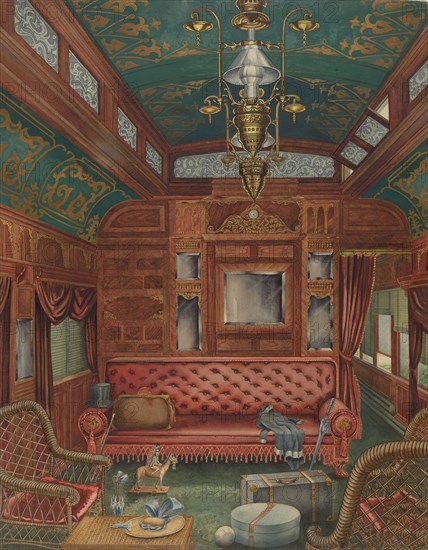 Pullman Coach, c. 1940. Creator: Perkins Harnly.