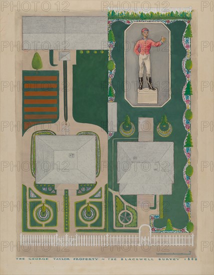 George Taylor - 2 Residences, c. 1936. Creator: Meyer Goldbaum.