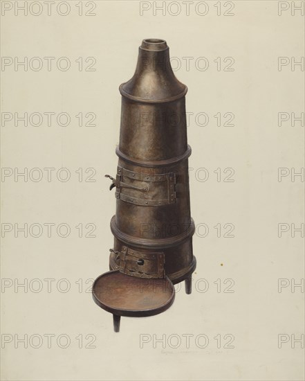 Cannon Stove, c. 1939. Creator: Regina Henderer.