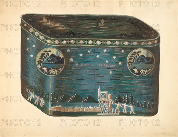 Bandbox, c. 1940. Creator: Marie Lutrell.