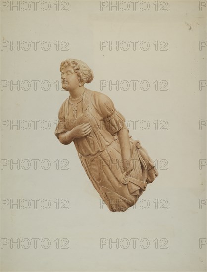 The Rhine Figurehead, 1935/1942. Creator: Rosamond P Gray.