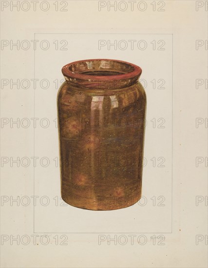 Preserving Jar, 1938. Creator: Frank J Mace.