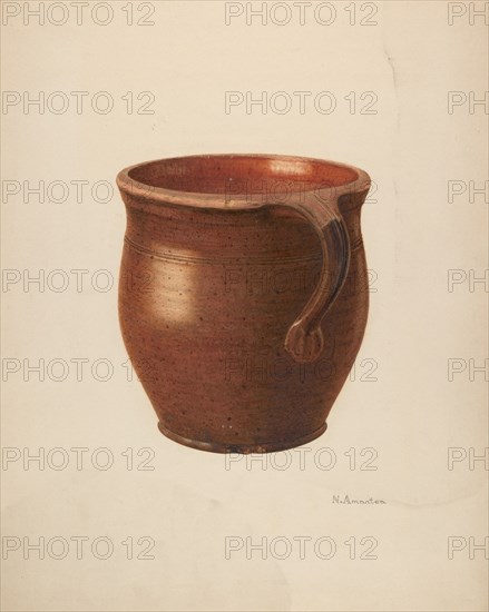 Apple Butter Pot, 1935/1942. Creator: Nicholas Amantea.