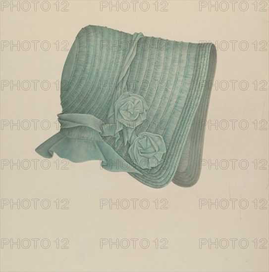 Child's Bonnet, 1935/1942. Creator: Melita Hofmann.
