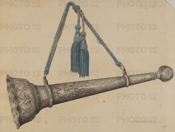 Speaking Trumpet, c. 1938. Creator: Samuel O. Klein.