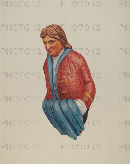 Figurehead, c. 1939. Creator: Jane Iverson.