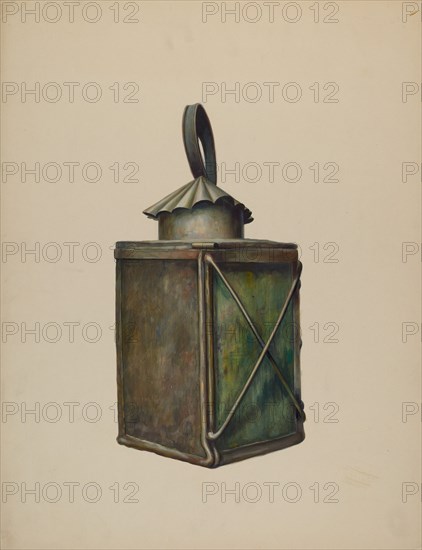 Lantern, c. 1938. Creator: Walter Hochstrasser.