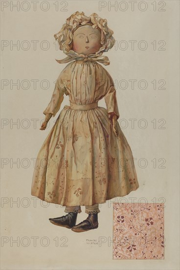 Rag Doll, 1935/1942. Creator: Frances Lichten.