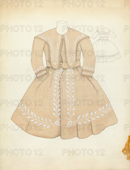 Boys's Dress, c. 1940. Creator: Esther Hansen.