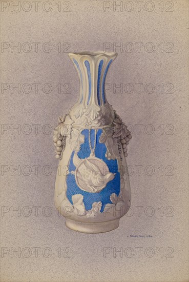 Vase, 1938. Creator: J. Howard Iams.