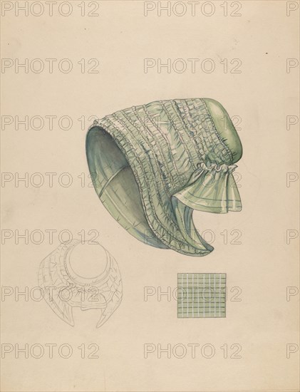 Bonnet, 1935/1942. Creator: Dorothy Gernon.