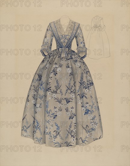 Dress, c. 1936. Creator: Melita Hofmann.