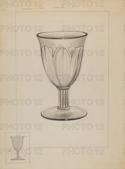 Goblet, c. 1936. Creator: Philip Johnson.