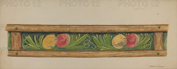 Painted Panel, c. 1938. Creator: Frank Gray.