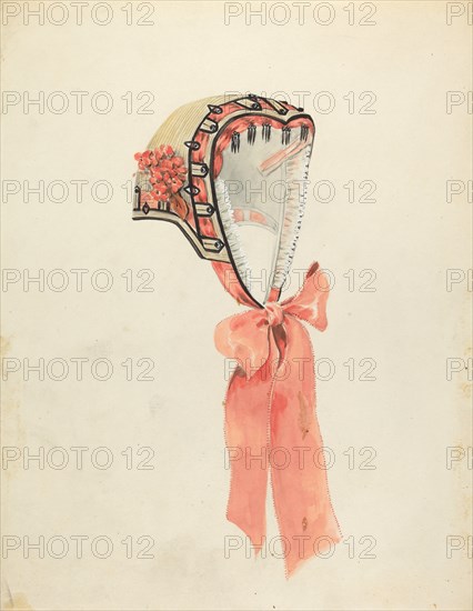 Bonnet, c. 1938. Creator: Gertrude Lemberg.