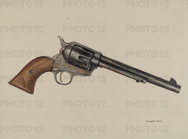 Revolver, c. 1942. Creator: Elizabeth Johnson.