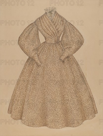 Dress, c. 1937. Creator: Melita Hofmann.