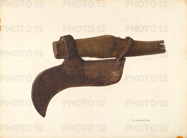 Brush Cutter, c. 1939. Creator: Nicholas Amantea.