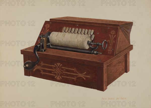 Melodeon, c. 1939. Creator: Regina Henderer.