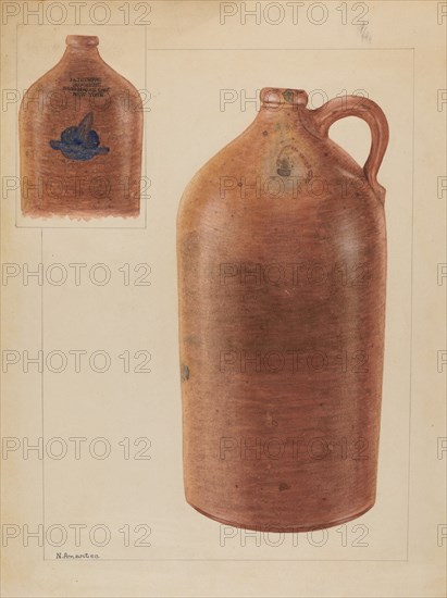 Jug, c. 1936. Creator: Nicholas Amantea.