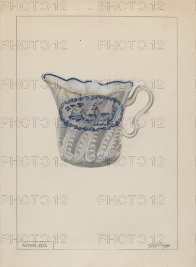 Creamer, c. 1936. Creator: Thomas Holloway.