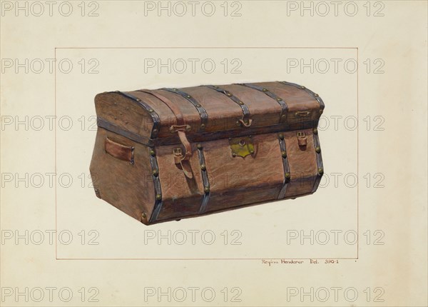 Trunk, c. 1938. Creator: Regina Henderer.