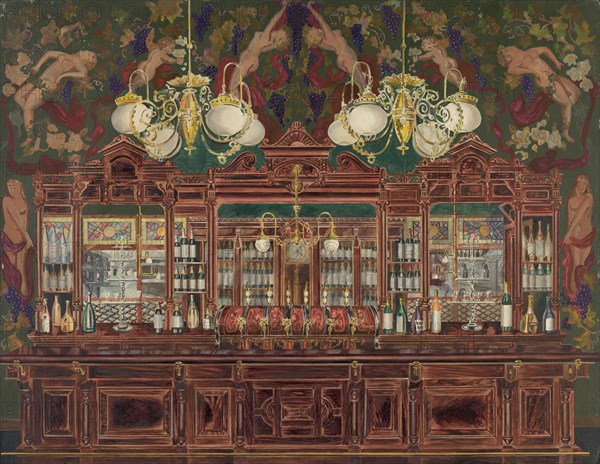 Bar, 1935/1942. Creator: Perkins Harnly.