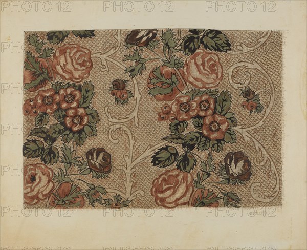 Glazed Chintz, c. 1937. Creator: Edith Miller.