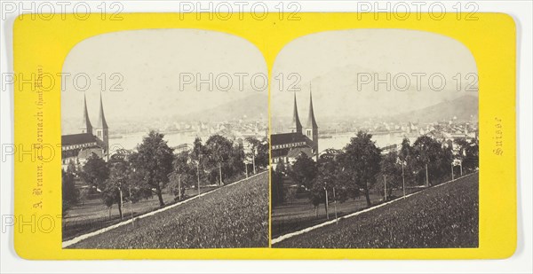 Lucerne, 1850/77. Creator: Adolphe Braun.