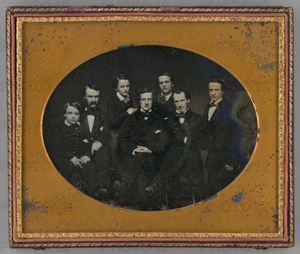 Untitled (Gregory Brothers), 1849. Creator: Alexander Beckers.