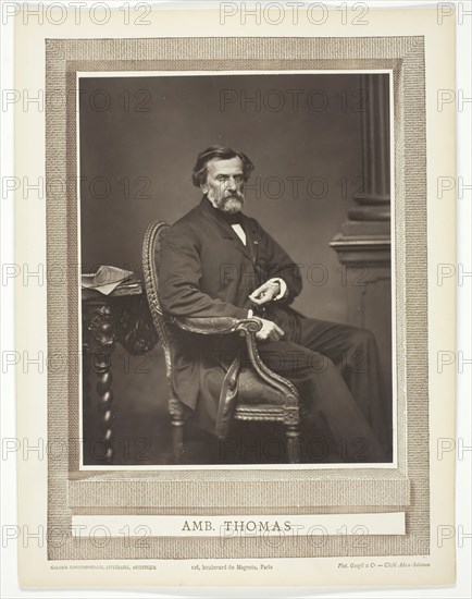 Amb. Thomas, 1876/84. Creator: Antoine-Samuel Adam-Salomon.