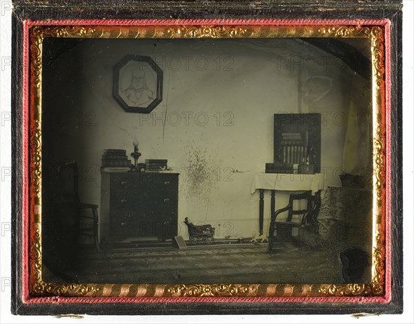 Interior, c. 1856. Creator: Unknown.