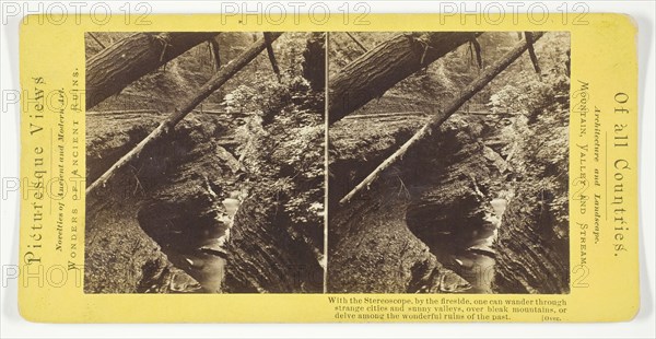 Mountain, Valley and Stream [waterfall], 1875/99.  Creator: Unknown.