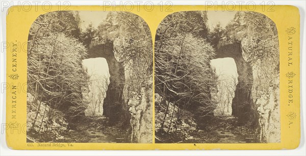 Natural Bridge, VA, 1875/99. Creator: Unknown.