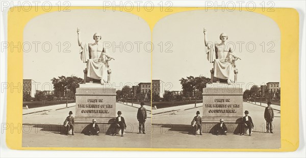 Statue of Gen. Washington, 1875/99. Creator: Unknown.