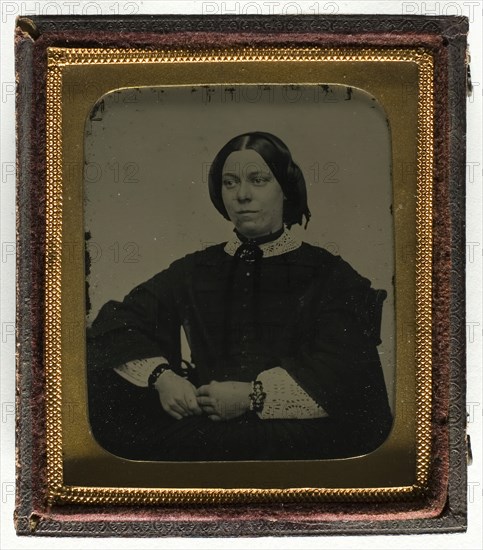 Untitled (Unidentified Woman), c. 1860. Creator: Unknown.