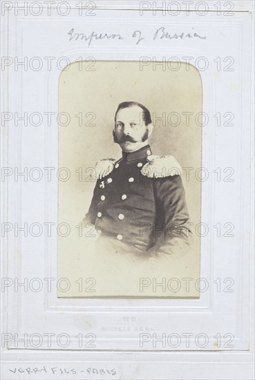 Emperor of Russia, 1860-69. Creator: Unknown.