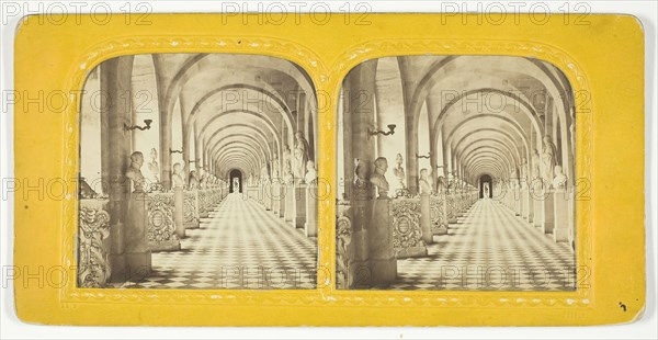 Palais de Versailles, Galerie des Sculptures, 1875/99. Creator: Unknown.