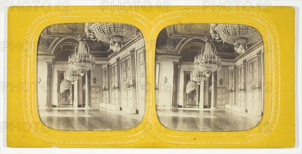 Salle des Gardes, 1875/99. Creator: Unknown.