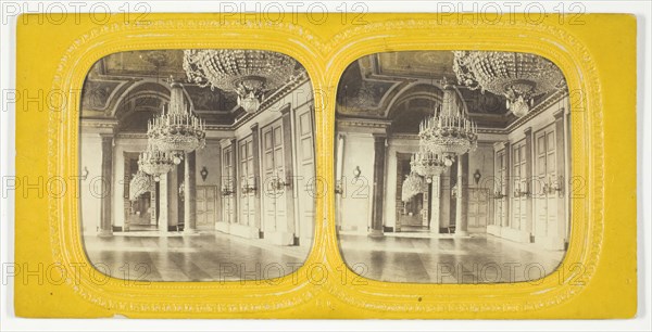 Salle des Gardes, 1875/99. Creator: Unknown.