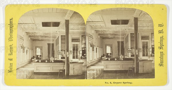 Geyser Spring, 1875/99. Creator: Baker & Record.